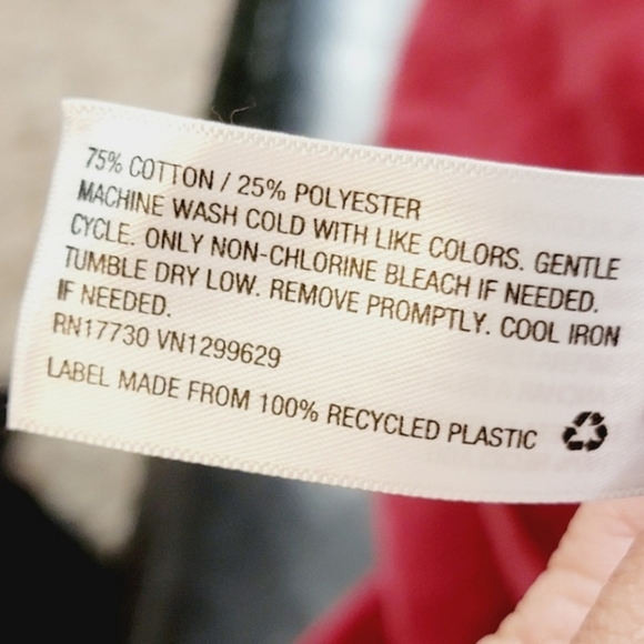 Knox Rose Rust Velvet Long sleeve sweatshirt Size XS - Picture 6 of 7